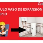 Vaso de expansion de ACS o agua caliente