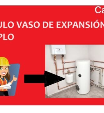 Vaso de expansion de ACS o agua caliente