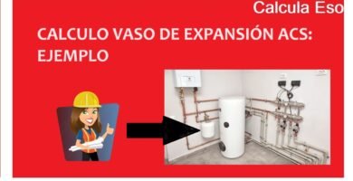 Vaso de expansion de ACS o agua caliente