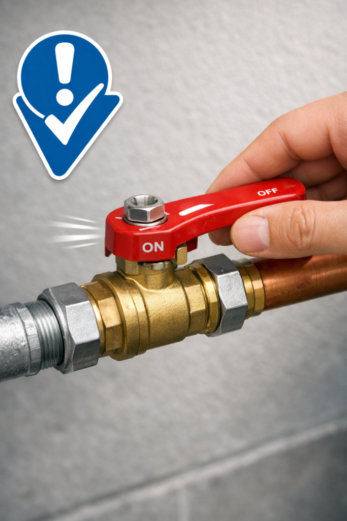 Válvula de esfera: corte rápido y directo