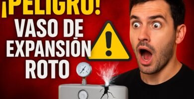 vaso de expasion estropeado o roto
