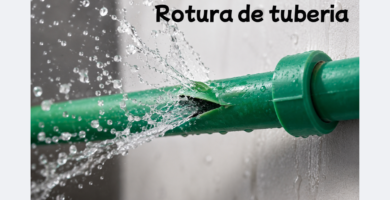 rotura de tuberia